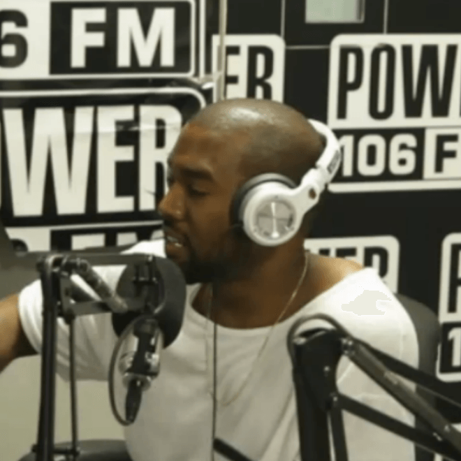 Kanye West Freestyles, Talks Wedding, Unreleased 'Yeezus' Songs and More with Power 106