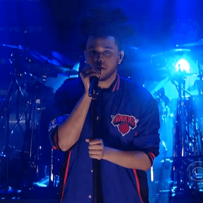 The Weeknd Performs "Pretty" on The David Letterman Show 