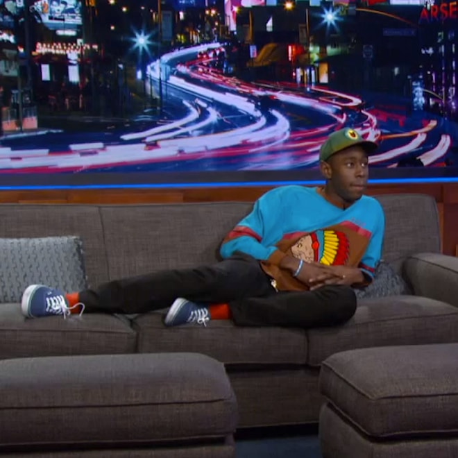 Tyler The Creator Gets Cozy on The Arsenio Hall Show