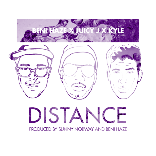 Beni Haze featuring Juicy J & KYLE - Distance