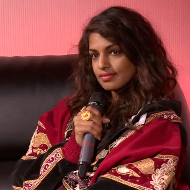 M.I.A. Talks 'Matangi,' Versace Collaboration, and the Super Bowl Controversy