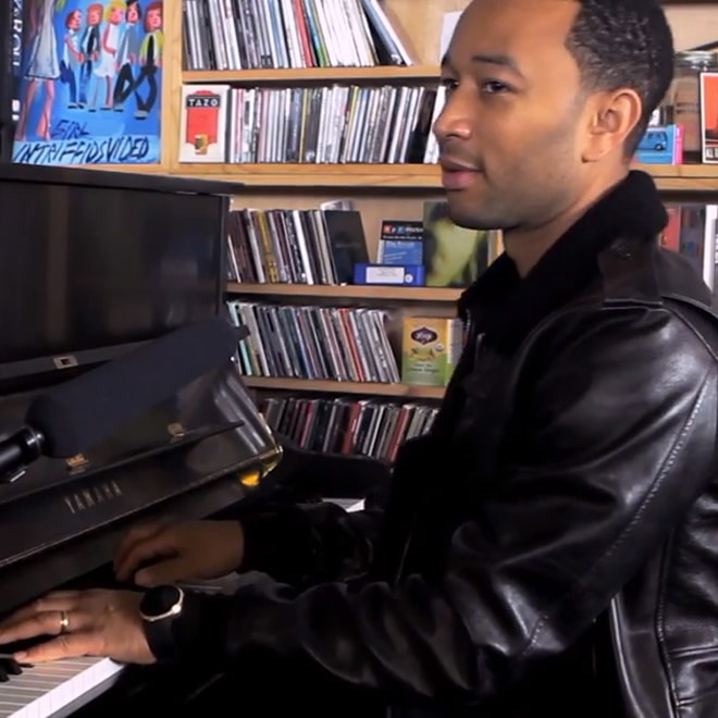 Watch John Legend's NPR Tiny Desk Concert