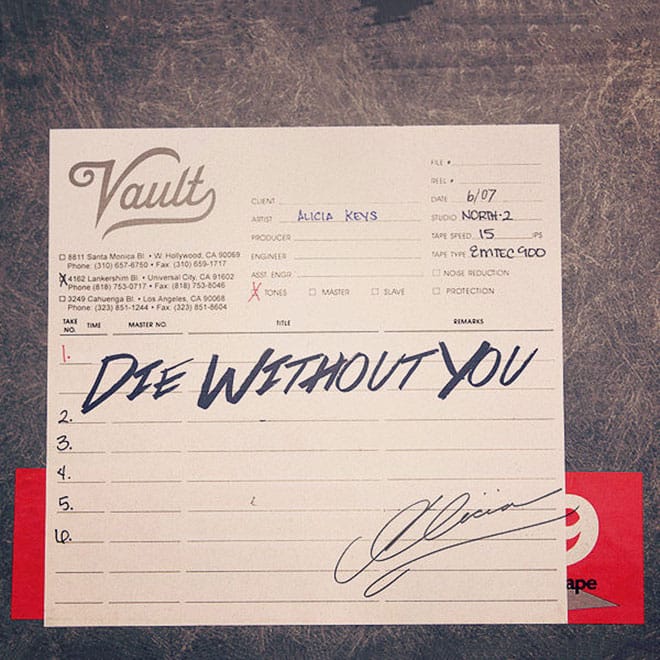 Alicia Keys - Die Without You