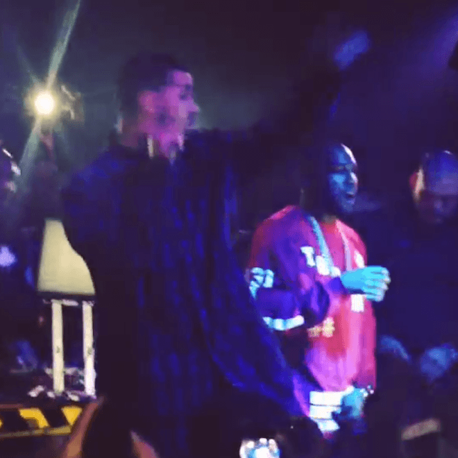 Drake Performs in Toronto Nightclub, Brings Out Kanye West