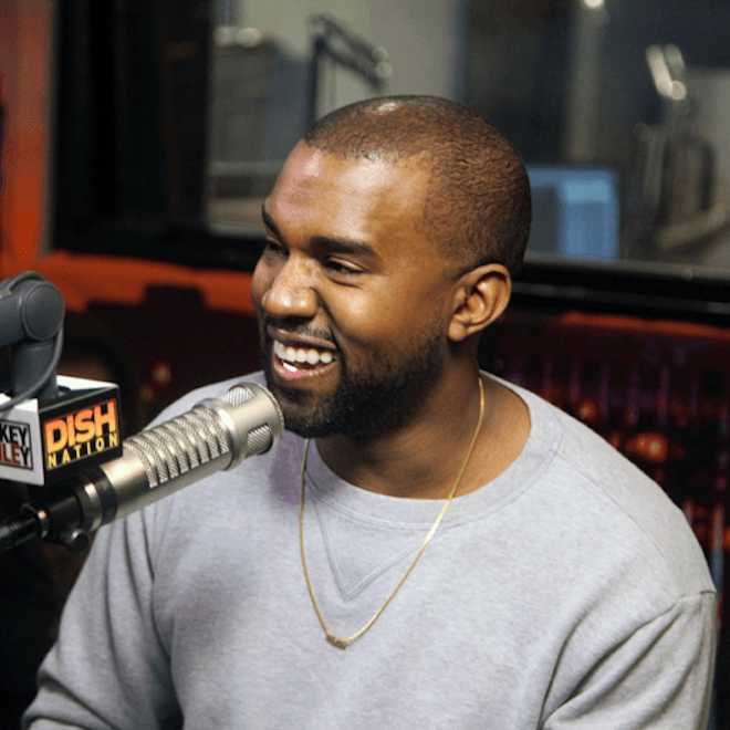 Kanye West Visits The Rickey Smiley Morning Show