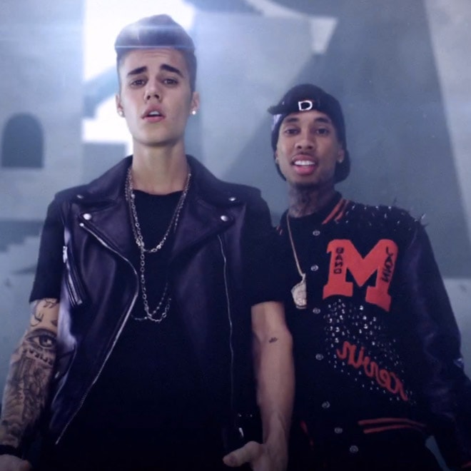Tyga featuring Justin Bieber - Wait For a Minute