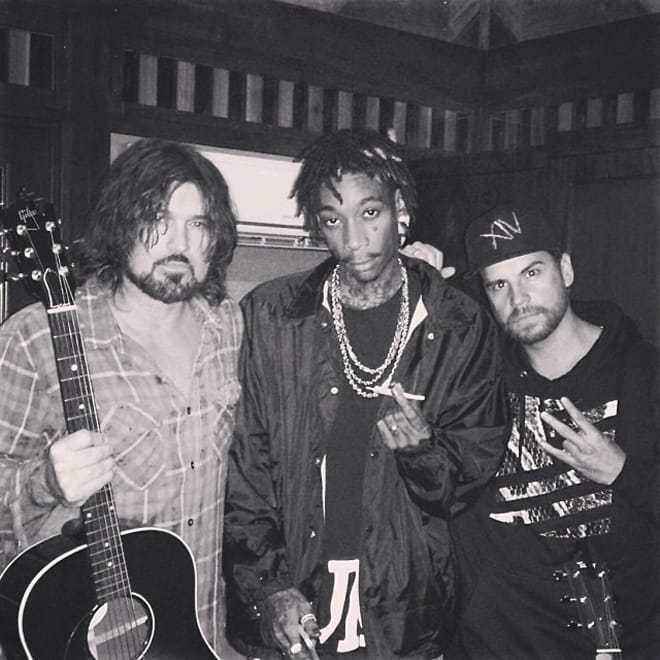 Wiz Khalifa & Billy Ray Cyrus Together in the Studio