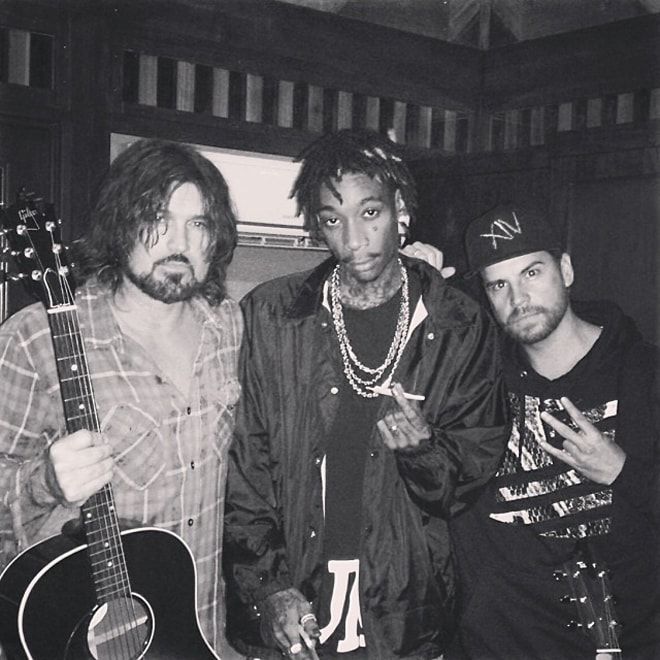 Wiz Khalifa & Billy Ray Cyrus Together in the Studio