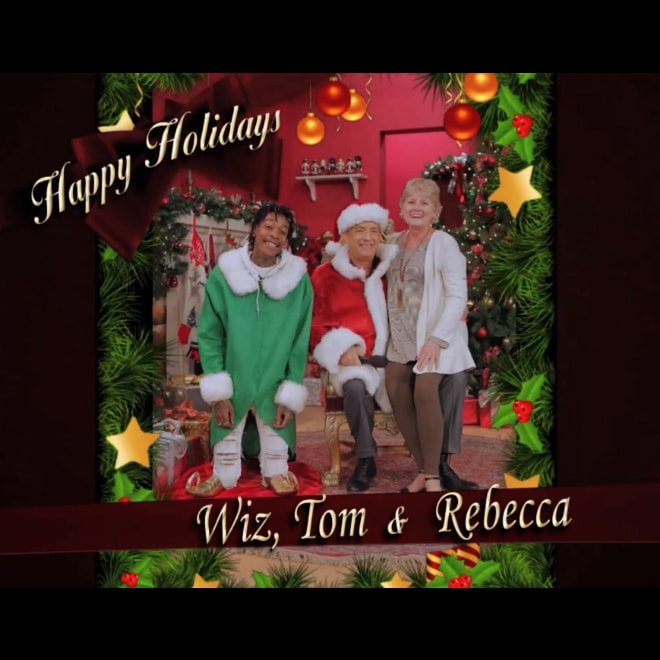 Wiz Khalifa & Tom Hanks Play Santa and Elf on Jimmy Kimmel