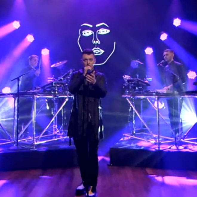 Disclosure featuring Sam Smith - Latch (Live on Fallon)
