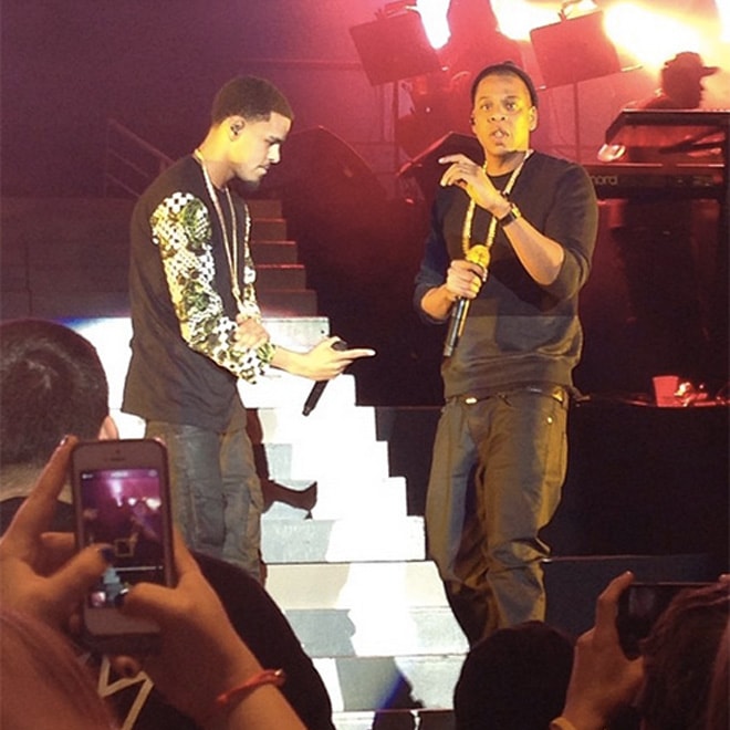 J Cole Brings Kendrick Lamar And Jay Z On Stage At Madison Square
