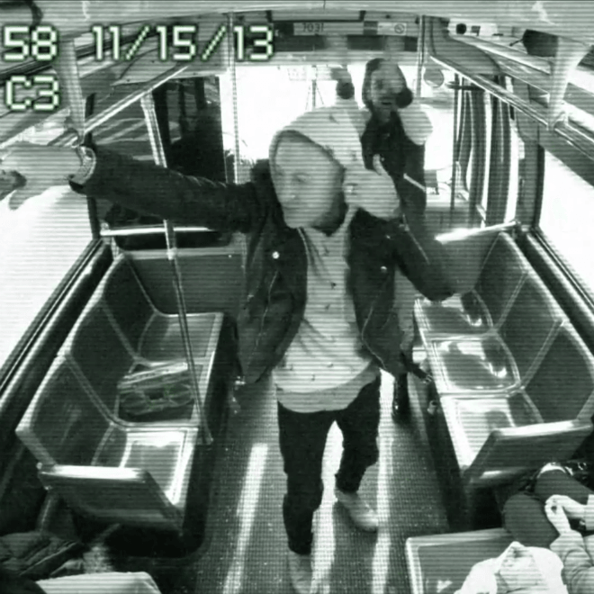 Macklemore and Ryan Lewis Perform "Can't Hold Us" on NYC Bus