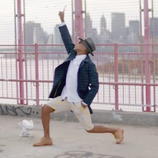 Pharrell and Pusha T in Beats Pills "Happy" Commercial