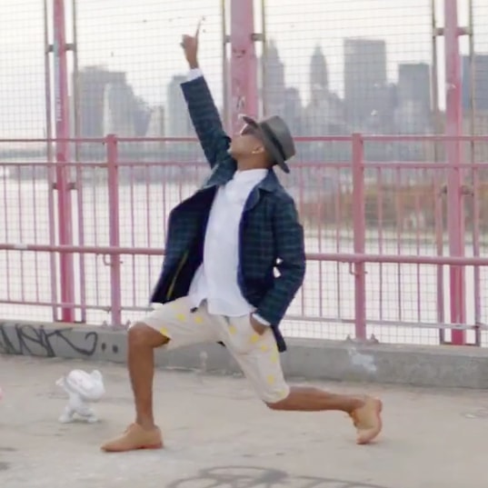 Pharrell and Pusha T in Beats Pills "Happy" Commercial