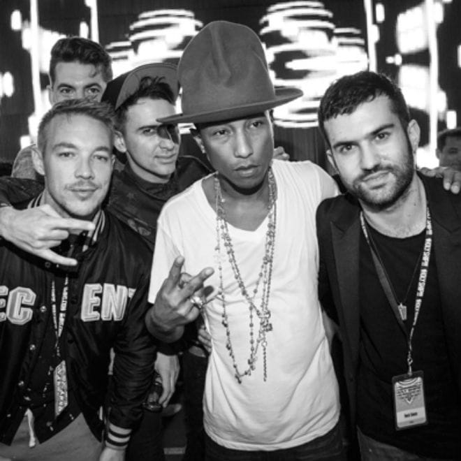 Pharrell Debuts Major Lazer Collaboration at Holy Ship!!!