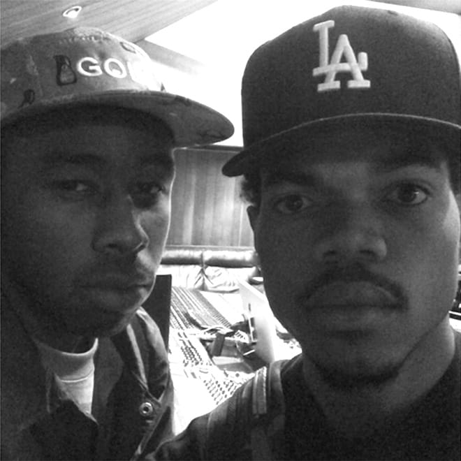 UPDATE: Chance The Rapper and Tyler, The Creator Pictured in Studio Together