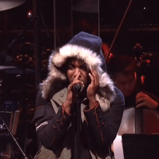 Imagine Dragons & Kendrick Lamar Perform "Radioactive" Remix on SNL 