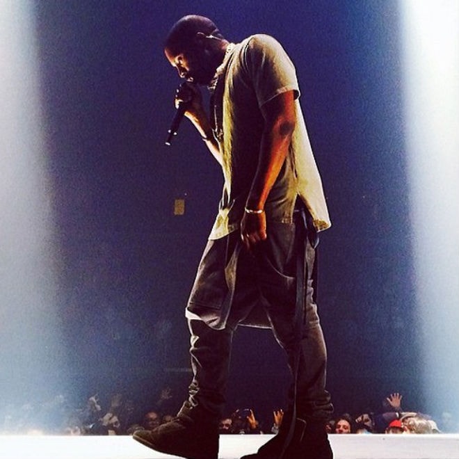 Kanye West Gets Back at Critics During Pennsylvania Show