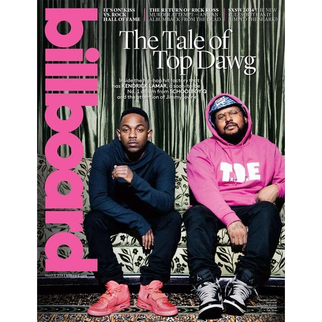 Kendrick Lamar and ScHoolboy Q Cover Next Issue of Billboard