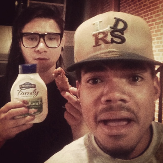 Skrillex Previews New Track with Chance The Rapper