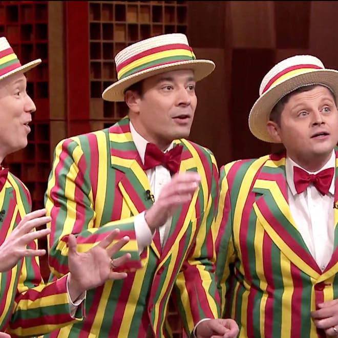 Watch Jimmy Fallon Cover R Kelly's "Ignition (Remix)" With Barbershop Quartet 