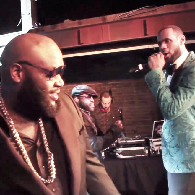 Watch Rick Ross, The Roots and Lebron James Perform "F*ckWithMeYouKnowIGotIt" Live