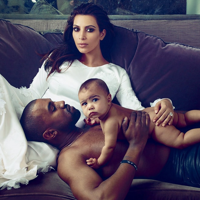 Check Out Kanye West and Kim Kardashian's Vogue Cover Story and Photo Shoot