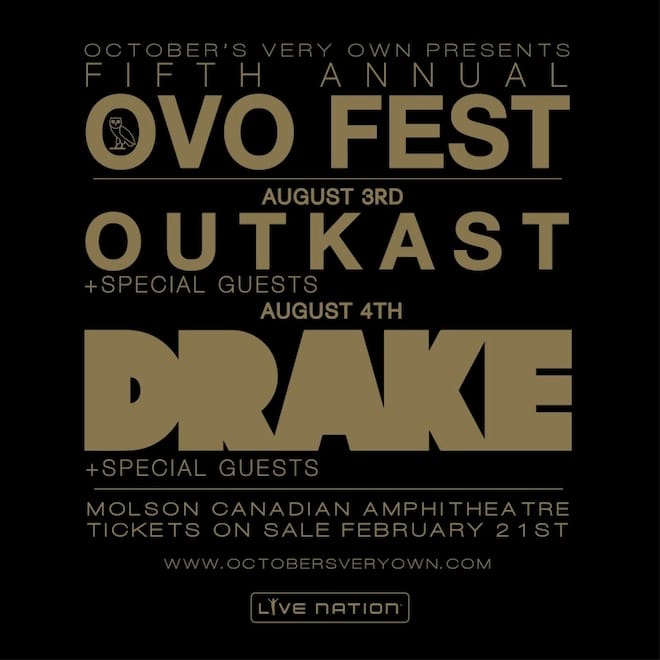 Drake's OVO Fest Will Receive $300,000 of Government Funding