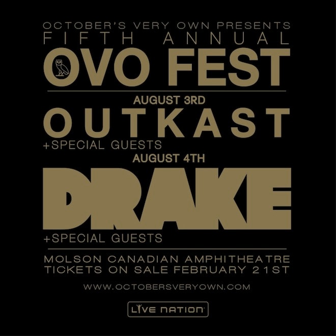 Drake's OVO Fest Will Receive $300,000 of Government Funding