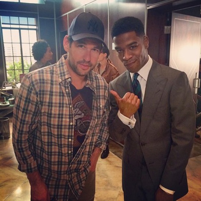Check Out KiD CuDi on Set For The 'Entourage' Movie