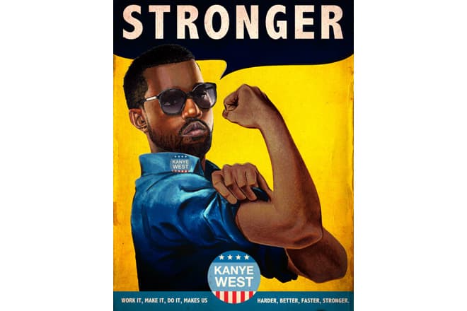 artist re imagines vintage posters with kanye west jay z pharrell