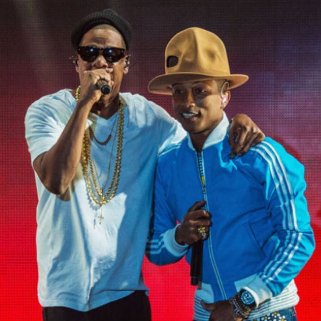 Pharrell Brings Out Jay Z, Usher, T.I., Pusha T & More During Second Coachella Performace