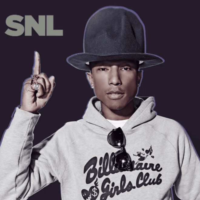 Watch Pharrell's SNL Performance featuring Hans Zimmer 