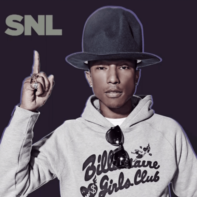 Watch Pharrell's SNL Performance featuring Hans Zimmer