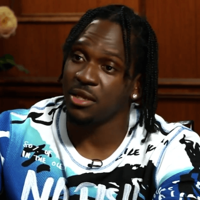 Pusha T Talks Clipse, Kanye West and "Crack Rap" on 'Larry King Now'