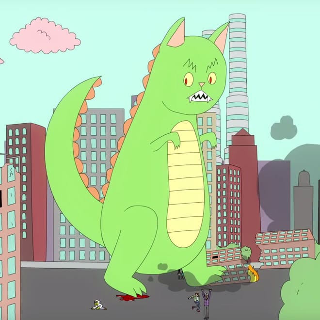 Watch Odd Future's 'CatClub' and 'Catzilla' Cartoons