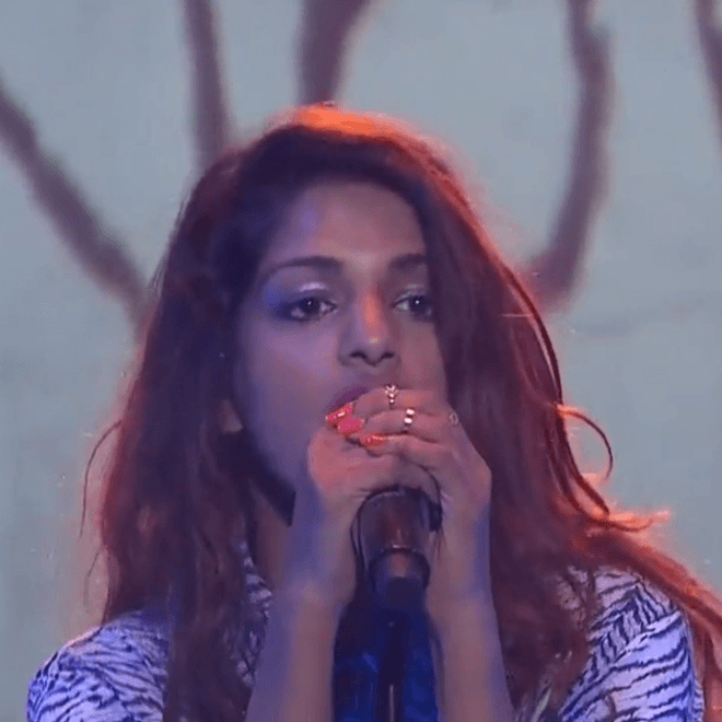 M.I.A. Brings Her Eccentric Live Show to ‘Late Night with Seth Meyers’