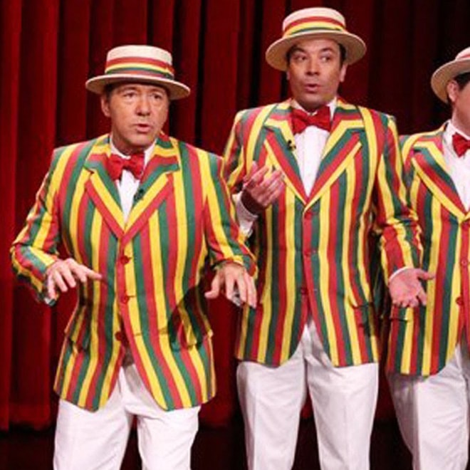 Kevin Spacey, Jimmy Fallon and The Ragtime Gals Cover "Talk Dirty" By Jason Derulo