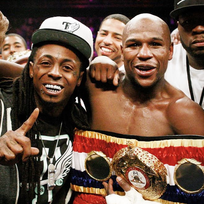 Watch Lil Wayne Perform "Believe Me" During Floyd Mayweather's Fight Entrance