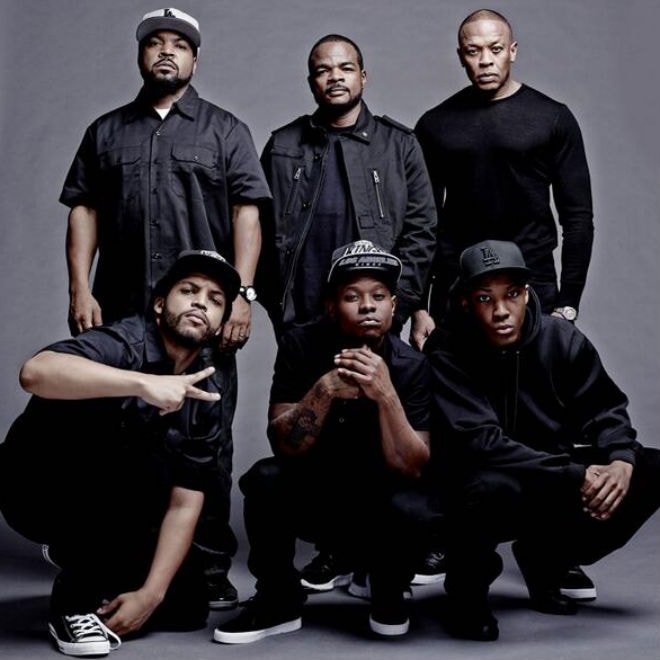 Dr. Dre Unveils Release Date & Cast Photo for N.W.A Biopic, Straight Outta Compton