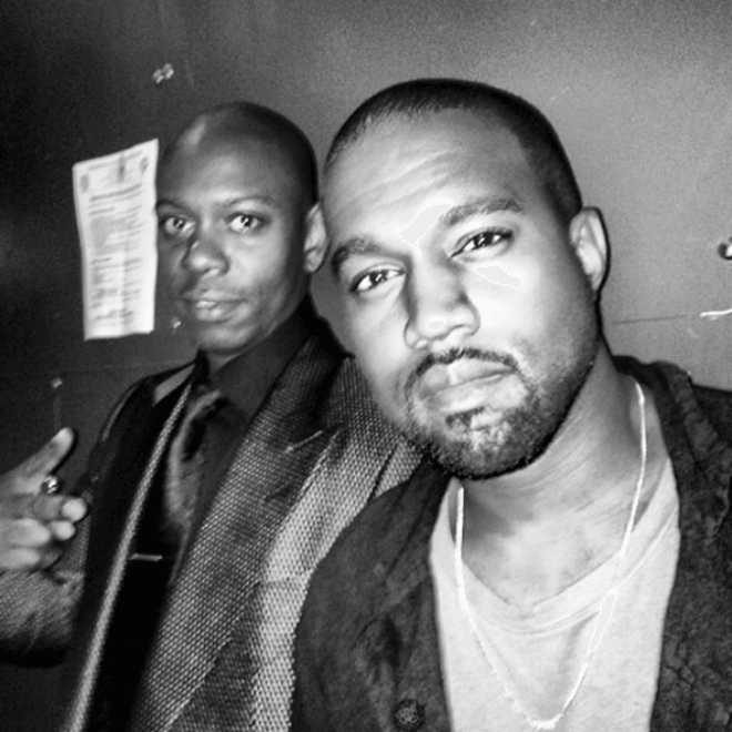 Watch Kanye West Give a Surprise Performance at Dave Chappelle’s Radio City Show