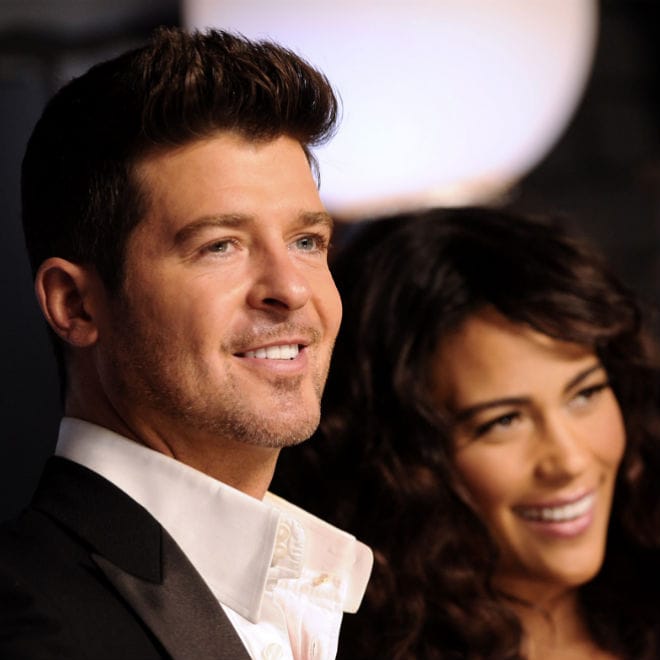 Robin Thicke Names His Next Album After His Wife 'Paula'