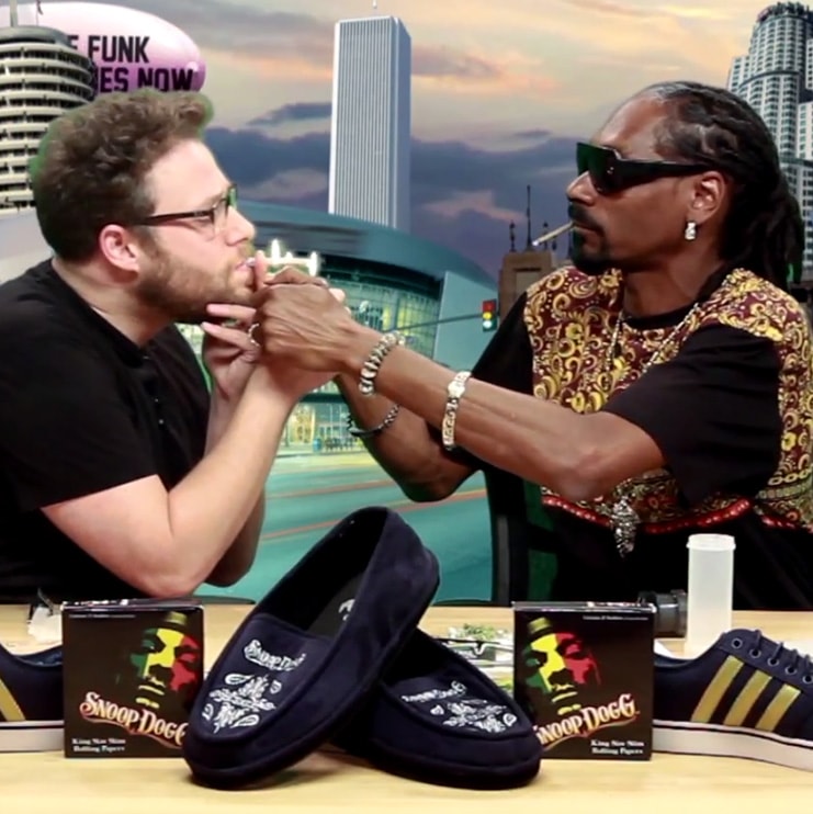 Seth Rogen and Snoop Dogg Get High and Talk Chronic