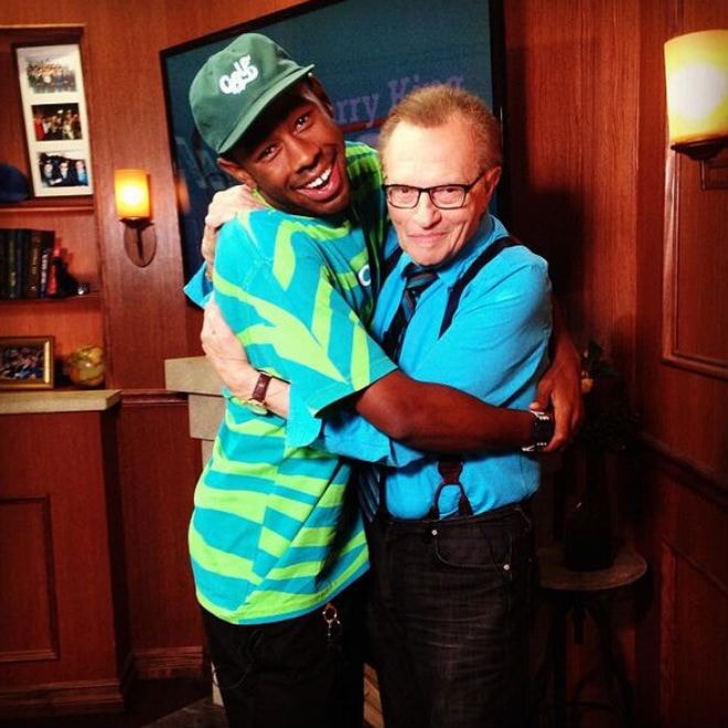 Tyler, The Creator Visits Larry King