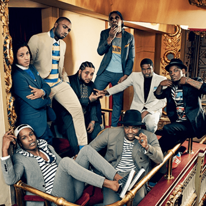 ASAP Mob & Cam'ron Featured in GQ "Harlem Reshuffled" Photoshoot