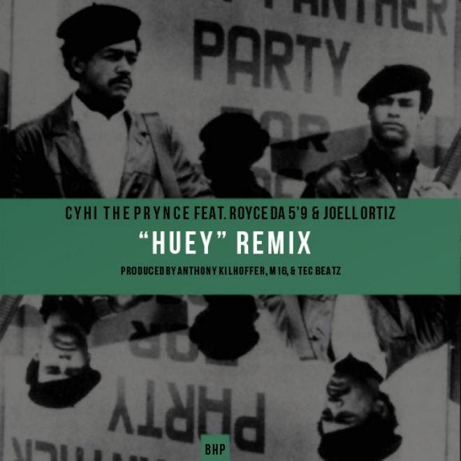 Cyhi The Prynce featuring Royce da 5’9" & Joell Ortiz - Huey (Remix)