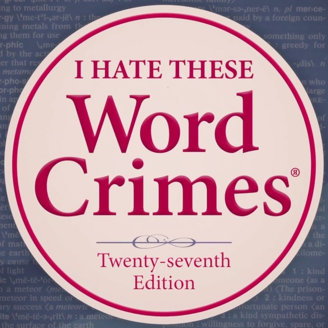 "Weird Al" Yankovic - Word Crimes