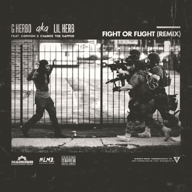 G Herbo (Lil Herb) Recruits Common & Chance The Rapper for "Fight or Flight" Remix