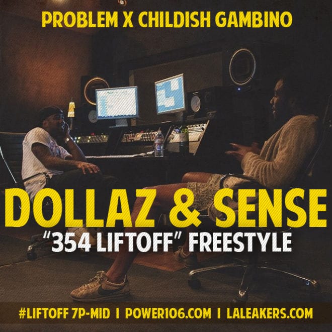 Problem featuring Childish Gambino - Dollaz & Sense (Freestyle)