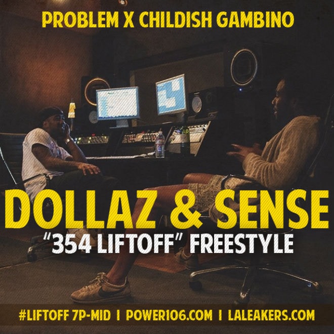 Problem featuring Childish Gambino - Dollaz & Sense (Freestyle)